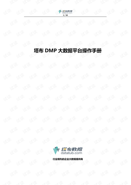 DMP大数据平台设计方案.pdf