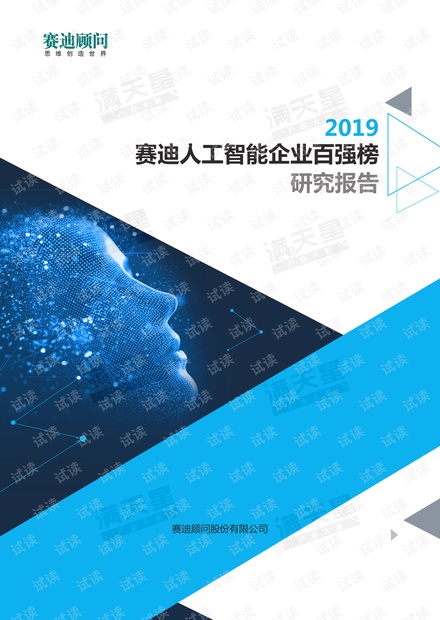 赛迪顾问:2019人工智能企业百强榜.pdf