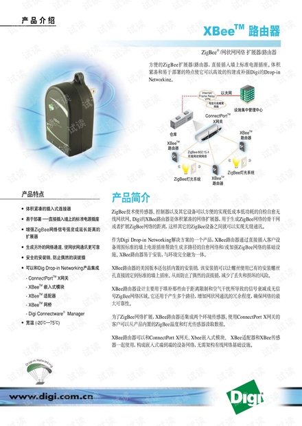 XBee路由器产品介绍