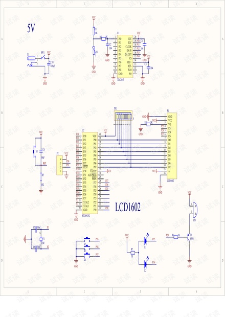 热敏电阻测温原理图和PCB.pdf
