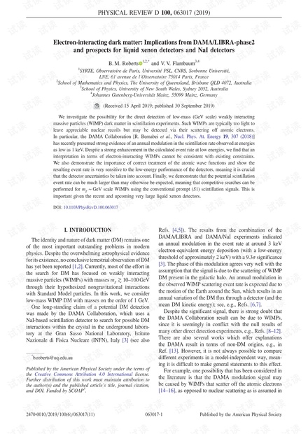 电子相互作用暗物质:DAMA / LIBRA-phase2的含义以及液态氙探测器和NaI探测器的前景
