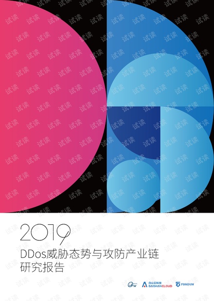 2019年DDoS威胁态势与攻防产业链研究报告.pdf