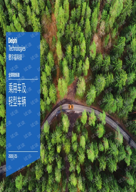 德尔福科技_全球排放标准_乘用车及轻型车辆.pdf