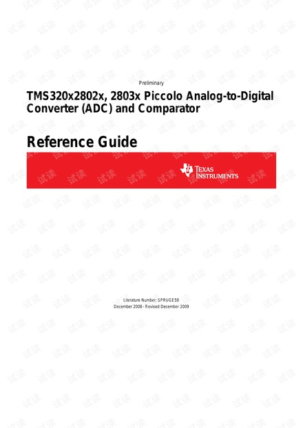 TMS320x2802x, 2803x Piccolo Analog-to-Digital Converter (ADC) and Comparator.pdf