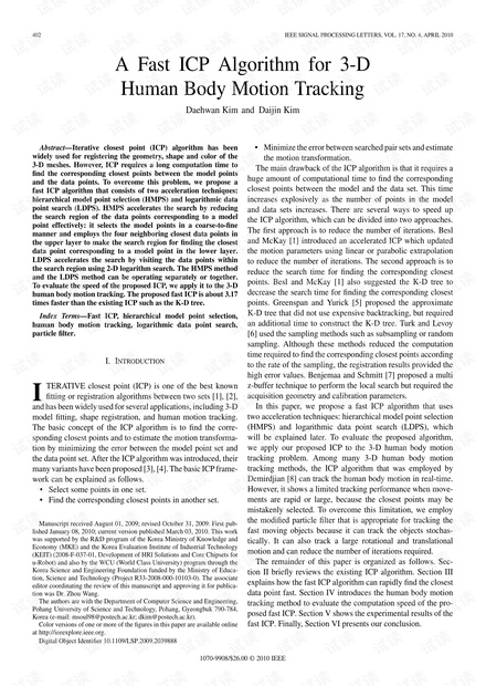 A Fast ICP Algorithm for 3-D.pdf