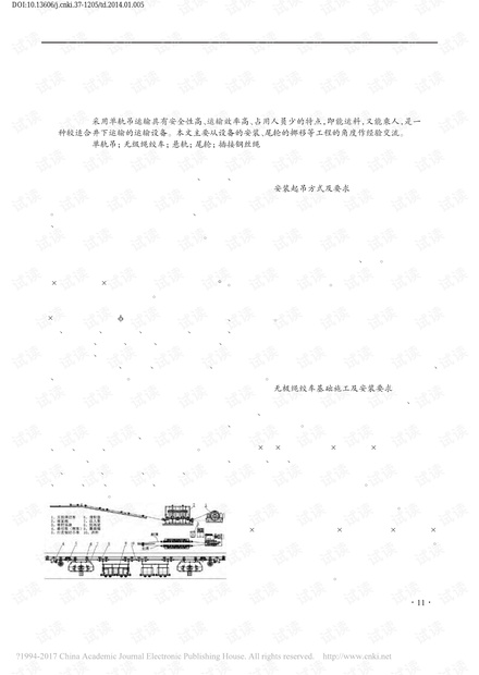 单轨吊在祁南煤矿井下运输系统中的应用