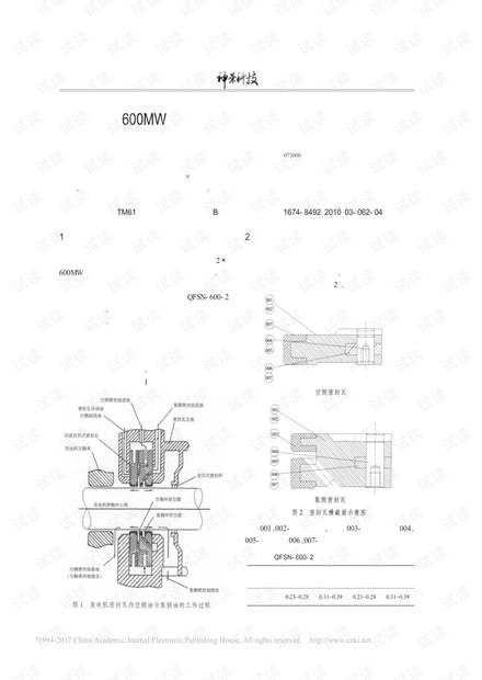 600MW汽轮发电机密封瓦修复工艺探讨