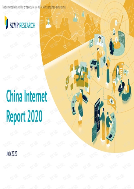 China Internet Report 2020.中国互联网报告2020