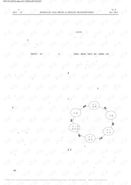 煤矿井下液压系统闭合循环管理