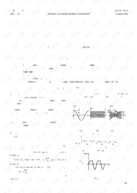 信号的幅度调制原理.pdf