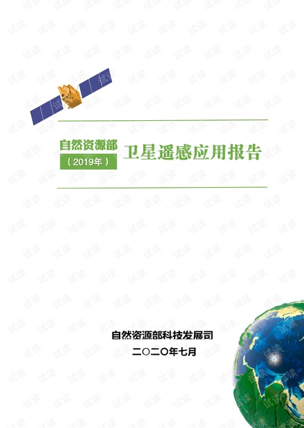 自然资源部卫星遥感应用报告(2019年).pdf