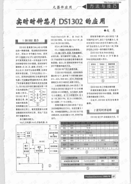 实时时钟芯片DS1302的应用.pdf