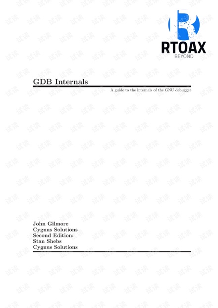 GDB Internals.pdf