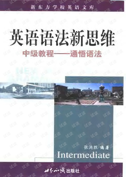 英语语法新思维中级教程