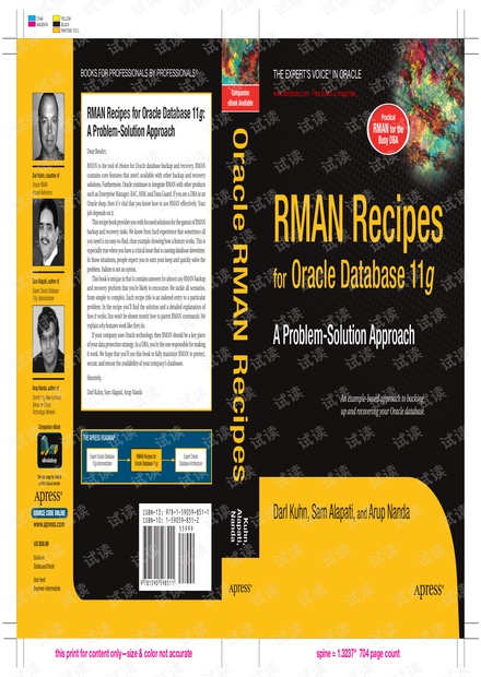 Rman Recipes for Oracle Database 11g