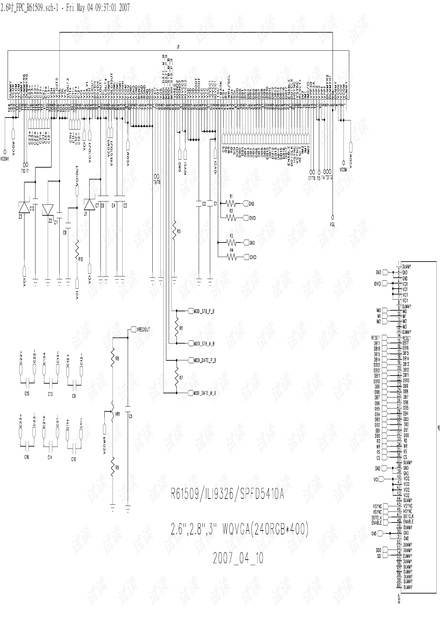 2.6.2.8.3吋 For R61509.ILI9326.NT39125.SPFD5420A.SSD2220 FPC Circuit.pdf