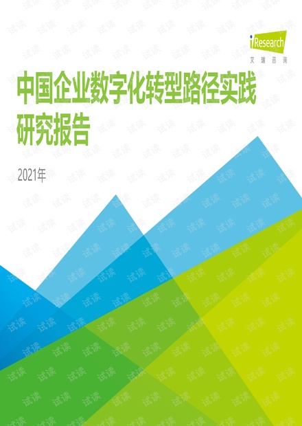 2021年中国企业数字化转型路径实践研究报告.pdf