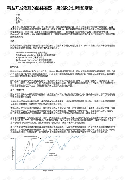 精益开发治理的最佳实践,第2部分:过程和度量