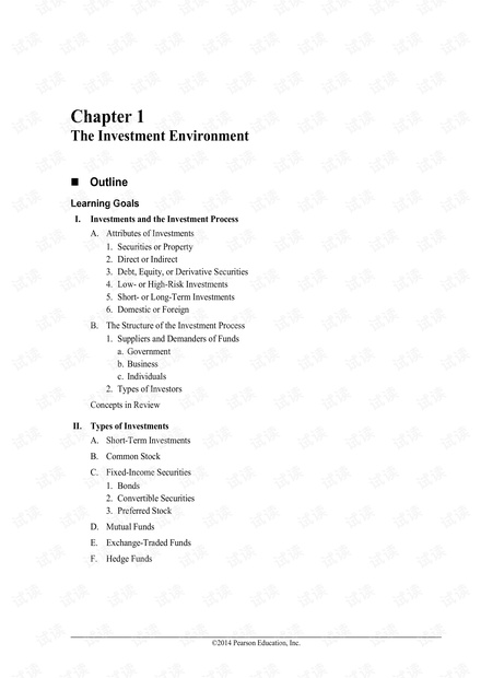 江西财经大学《证券投资学(双语)》课后习题答案(精心整理).pdf