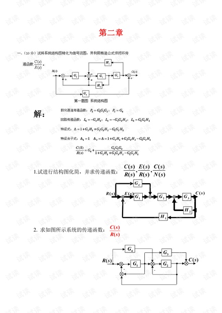 浙江科技学院《自动控制原理》考试题整理.pdf