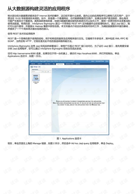 从大数据源构建灵活的应用程序
