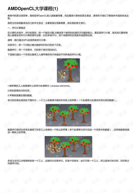 AMDOpenCL大学课程(1)
