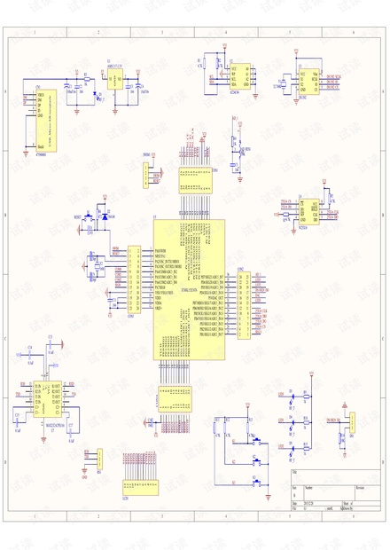 stm8L开发板原理图.pdf