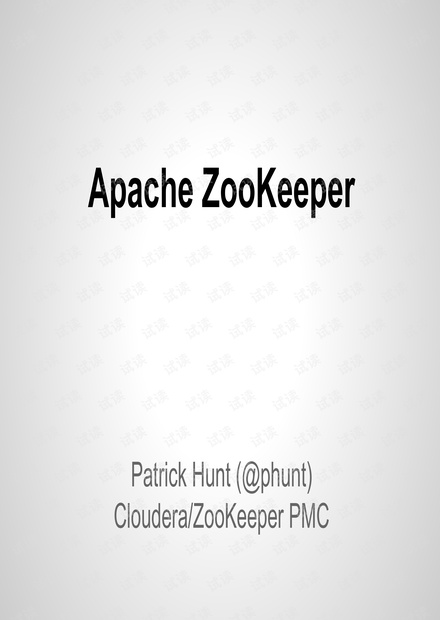 Apache ZooKeeper - Mesosphere.pdf