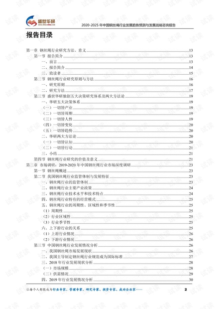 2020-2025年中国钢丝绳行业发展趋势预测与发展战略咨询报告.pdf
