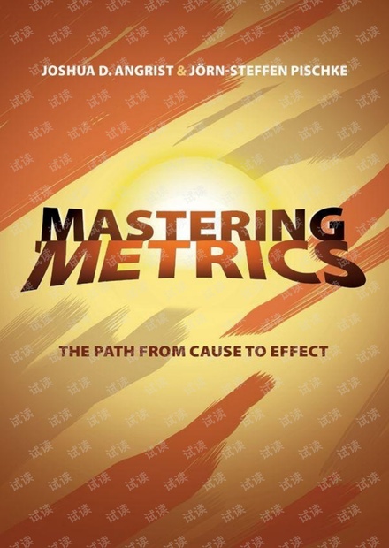 Mastering ’Metrics The Path from Cause to Effect