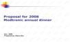 2009美敦力三亚年会晚宴年会精品模板文案.ppt
