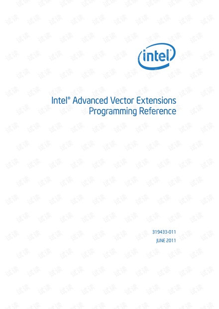 Intel® Advanced Vector Extensions Programming Reference.pdf