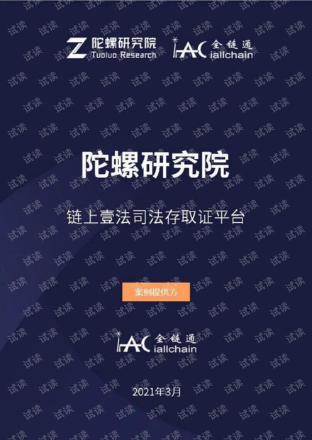 陀螺研究院《链上壹法司法存取证平台》.pdf