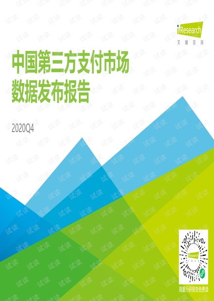 2020Q4中国第三方支付季度数据发布报告.pdf