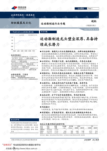 20210419-国信证券-运动鞋制造行业专题:运动鞋制造龙头壁垒深厚,具备持续成长潜力.pdf