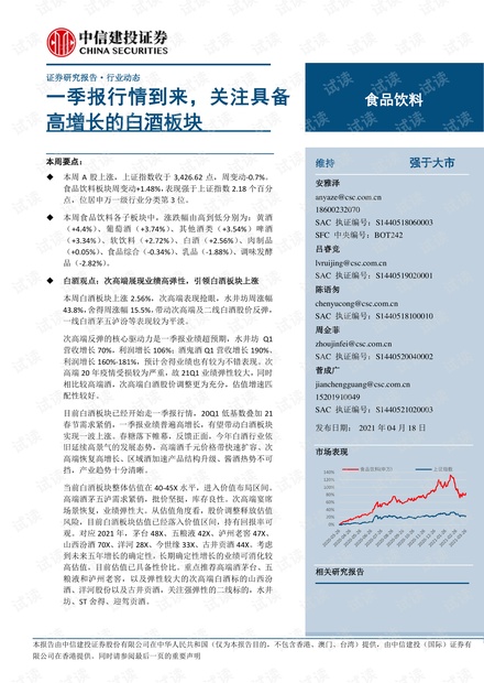 20210418-中信建投-食品饮料行业动态:一季报行情到来,关注具备高增长的白酒板块.pdf