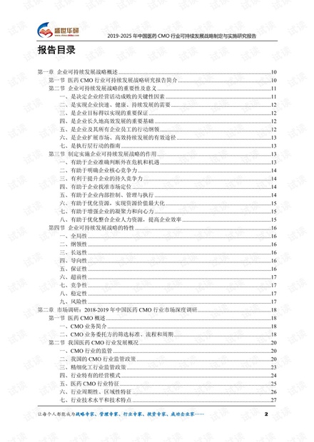 2019-2025年中国医药CMO行业可持续发展战略制定与实施研究报告.pdf