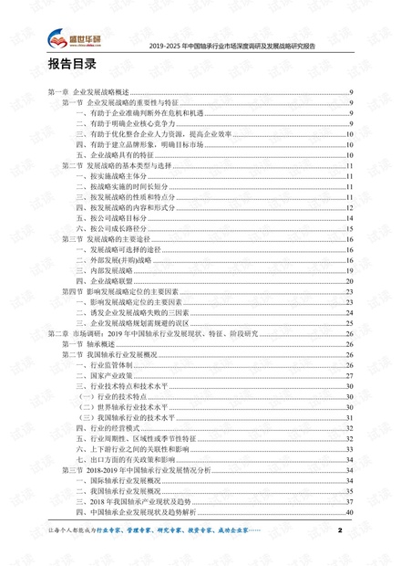 2019-2025年中国轴承行业市场深度调研及发展战略研究报告.pdf