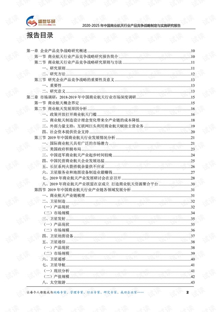 2020-2025年中国商业航天行业产品竞争战略制定与实施研究报告.pdf