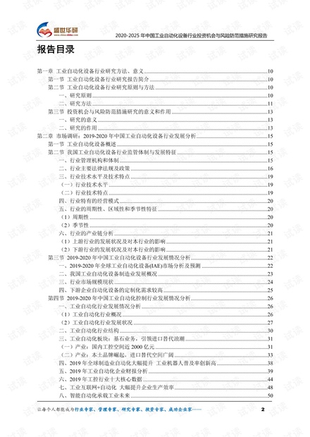 2020-2025年中国工业自动化设备行业投资机会与风险防范措施研究报告.pdf