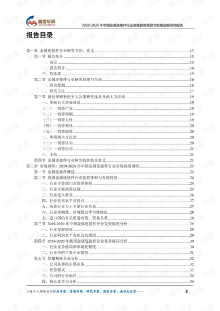 2020-2025年中国金属连接件行业发展趋势预测与发展战略咨询报告.pdf