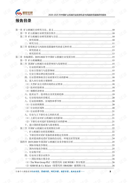 2020-2025年中国矿山机械行业投资机会与风险防范措施研究报告.pdf