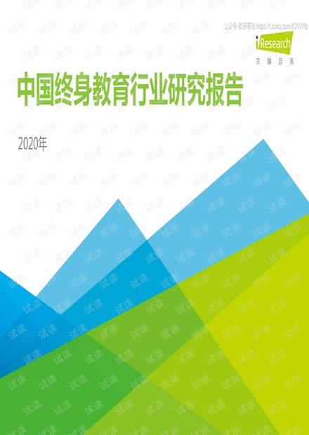 2020年中国终身教育行业研究报告精品报告2020.pdf