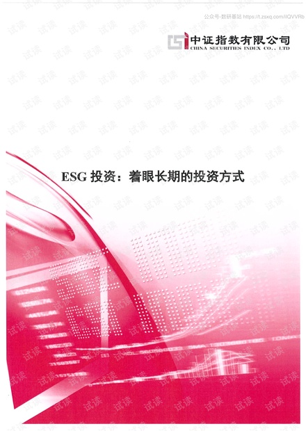 中证指数-ESG投资:着眼长期的投资方式-2020.pdf