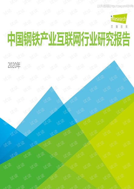2020年中国钢铁产业互联网行业研究报告精品报告2020.pdf
