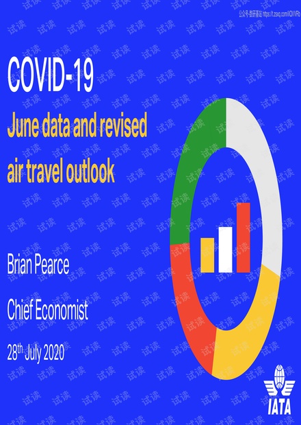 IATA-新冠疫情6月数据和经修订的全球航空旅行前景(英文)-2020.7-12页2020精品报告.pdf