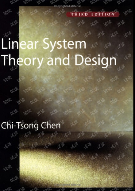 Chen C.-T. Linear System Theory and Design (3ed. Oxford, 1999)(L)(176s)
