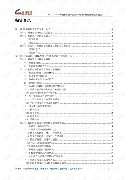 2020-2025年中国断路器行业投资机会与风险防范措施研究报告.pdf