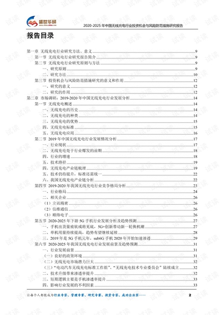 2020-2025年中国无线充电行业投资机会与风险防范措施研究报告.pdf