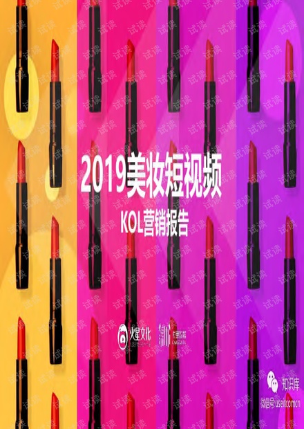 2019美妆短视频KOL营销报告.pdf